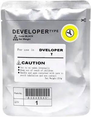 Compatible DV321 DV 321 C308 C258 Developer Powder for C224 C284 C364 Printers CMYK(DV321-Yellow)