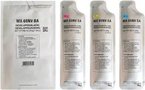 MX-60 Compatible Developer Powder for Printer Models C3081 C4081 C5081 C6081 200g(1Set)