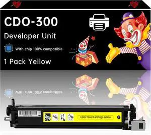 CDO-300 Developer Unit Compatible with Pantum CP2300 CP2500 CP2506DNPLUS CM7105DN CM7100 Printers, Enhanced Durability, Ideal for High-Volume Printing (1 Pack Yellow)