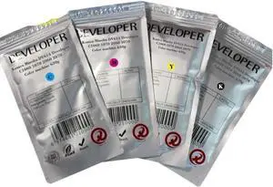 1pcs Infaste DV614 Developer Powder 630g Compatible Compatible with Color Printer Models C1060 C1070 C2060 C3070(Y)