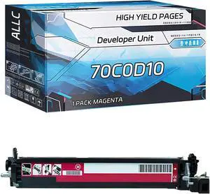 70C0D10 70C0D20 70C0D30 70C0D40 Developer Unit Compatible with Lexmark CS510de CS510dte CS517de CX510de CX510dhe CX510dthe CX517de Printers, High Yield 30000 Pages (Magenta)