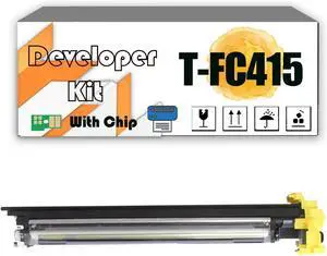 T-FC415 TFC415 Developer Kit Compatible for Toshiba 2000AC 2500A 2505AC 3005AC 3505AC 4505AC 5005AC 2010AC 2510AC 2515AC 3015AC 3515AC 4515AC 5015AC Printers Yellow*1