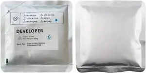Compatible Developer Powder 450g for Models 560 7780 700 550 6680 C-60 C70 C75 C9070 J75 Carrier(450g Cyan)