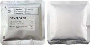 Compatible 1pcs 250g FC30 FC-30 Developer for E-2050C 2550C 2051C 2551C Copier Iron Powder KCMY(1pcs Black 250G)