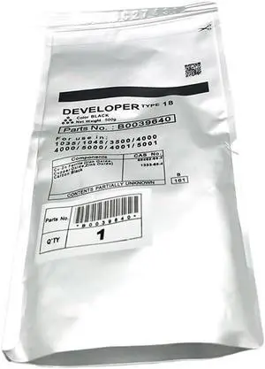 OEM 1PCS 500G/pc Black Developer Powder Type 18 Compatible with Aficio 1035 1045 3500 4000 5000 4001 5001 Copier Spare Parts