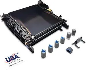 Q7504A-TK-USA (RM1-3161 RM1-1708) Transfer Kit for HP Color Laserjet 4700 4730 CM4730 CP4005 Includes Q7504A Electrostatic Transfer Belt (Duplex) & Tray 1-2 Roller Kit