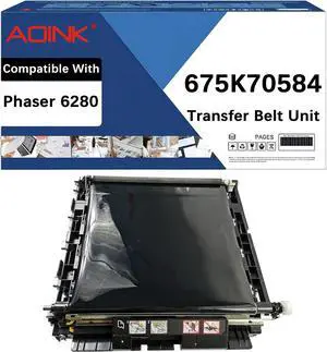 Remanufactured 675K70584 Transfer Belt Unit Replacement for Xerox 675K70584 Transfer Belt Unit Compatible with Xerox Phaser 6280 Printers(1-Pack)