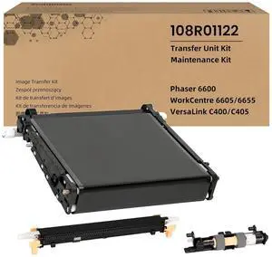 108R01122 Belt Unit Transfer Kit Maintenance Kit Replacement for Xerox VersaLink C400 C405 WorkCentre 6605 6655 6655i Phaser 6600 Printer, Includes Bias Transfer Roller, Feed Roller & Transfer Belt