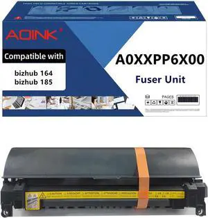 Remanufactured A0XXPP6X00 Fuser Unit Replacement for Konica Minolta A0XXPP6X00 Fuser Unit Compatible with Konica Minolta bizhub 164 185 Printers (1-Pack, 220V)