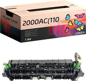 Compatible for Toshiba 2000AC(110V) Fuser Unit Work for Toshiba E Studio 2000AC 2500AC Printers, with Chip, High Yield 268000 Pages, Clear Printing (1 Set)