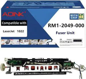 RM1-2049-000 Fuser Unit Replacement for HP RM1-2049-000 Fuser Unit Compatible with HP Laserjet 1022 Printers (1-Pack, 110V)