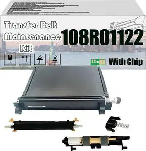 108R01122 Transfer Belt Unit Maintenance Kit, Includes Bias Transfer Roller, Feed Roller&Transfer Belt Compatible for Xerox Phaser 6600 WorkCentre 6605 6655 VersaLink C400 C405 1 pcs