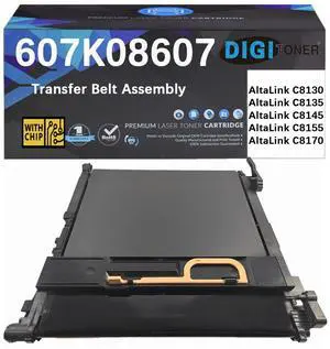 Remanufactured 607K08607 Transfer Belt Assembly Replacement for Xerox 607K08607 Transfer Belt Assembly Compatible with Xerox AltaLink C8130 C8135 C8145 C8155 C8170 Printers(1-Pack)