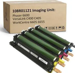 Remanufactured Drum Cartridge Replacement for 108R01121 Black Imaging Unit for Xerox Phaser 6600 VersaLink C400 C405 WorkCentre 6605 6655 Printer (4 Pack)