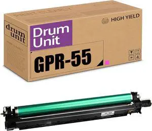 Compatible Drum Unit GPR-55 GPR55 Replacement for Canon C5535 C5535i C5540 C5540i C5550 C5550i C5560 C5560i Printer - Imaging Drum Magenta