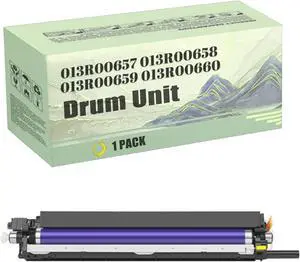 High Yield 013R00657 013R00658 013R00659 013R00660 Drum Unit Replacement for Xerox WorkCentre 7120 7120T 7125 7125T 7220 7220i 7225 7225i Printer Yellow 3000 Pages