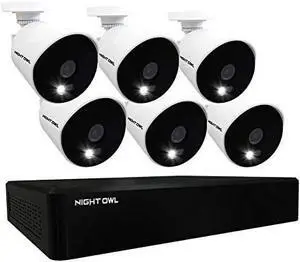 Night Owl CCTV Video Home Security Camera System with 6 Wired 1080p HD Indoor/Outdoor Cameras with Night Vision (Expandable up to a Total of 16 Wired Cameras) and 1TB Hard Drive Night Owl CCTV Video Home Security Camera System with 6 Wired 1080p HD Indoor/Outdoor Cameras with Night Vision (Expandable up to a Total of 16 Wired Cameras) and 1TB Hard Drive