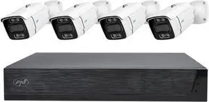 PNI House IPMAX POE 3LR Video Surveillance kit, NVR with 4 POE Ports and 10 in Network, and 4 Cameras with IP 3MP, Outdoor, Power Over Ethernet PNI House IPMAX POE 3LR Video Surveillance kit, NVR with 4 POE Ports and 10 in Network, and 4 Cameras with IP 3MP, Outdoor, Power Over Ethernet