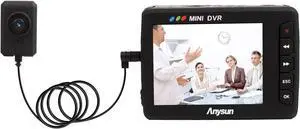 Anysun Angel Eye Mini DVR Camera 2.5" LCD Portable Mini Motion Detection DV Video Recording System Button Video Recorder Updage Update KS- 750A with Remote Control Anysun Angel Eye Mini DVR Camera 2.5" LCD Portable Mini Motion Detection DV Video Recording System Button Video Recorder Updage Update KS- 750A with Remote Control