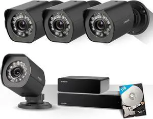 Zmodo Full HD 1080p Simplified PoE Security Camera System w/Repeater, 4 x 2.0 Megapixel IP Outdoor Surveillance Camera, 8CH HDMI NVR and 1TB Hard Drive Zmodo Full HD 1080p Simplified PoE Security Camera System w/Repeater, 4 x 2.0 Megapixel IP Outdoor Surveillance Camera, 8CH HDMI NVR and 1TB Hard Drive