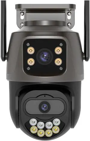 Three Lens Three Screen IP Camera WiFi External Dual Lens Auto Track 15MP Security PTZ Camera 4K HD Video Surveillance Three Lens Three Screen IP Camera WiFi External Dual Lens Auto Track 15MP Security PTZ Camera 4K HD Video Surveillance