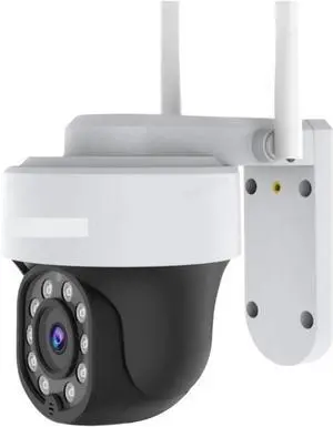 Gadpiparty 5MP 2.4G/5GHz WiFi Camera Smart AI Human Detection Camera Waterproof Full Color Night Vision Two-Way Talk Camera(U/S)