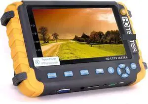 CCTV Tester, IV8W CCTV Tester Monitor for 8MP AHD TVI CVI CVBS Camera Testing RS485 PTZ Control VGA Input UTP Cable(IV8W with VGA) CCTV Tester, IV8W CCTV Tester Monitor for 8MP AHD TVI CVI CVBS Camera Testing RS485 PTZ Control VGA Input UTP Cable(IV8W with VGA)