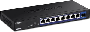 TRENDnet 9-Port Unmanaged 2.5G Switch with 10G SFP+ Port, TEG-S5091 TRENDnet 9-Port Unmanaged 2.5G Switch with 10G SFP+ Port, TEG-S5091
