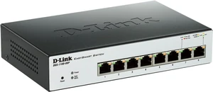 D-Link PoE Switch, 8 Port Smart Managed Gigabit Ethernet Layer 2 VLAN Control (DGS-1100-08P) D-Link PoE Switch, 8 Port Smart Managed Gigabit Ethernet Layer 2 VLAN Control (DGS-1100-08P)