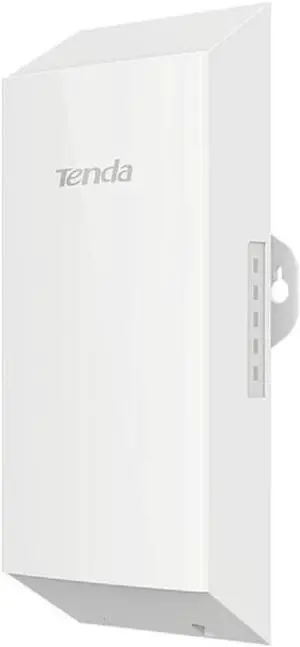 Tenda O1 Outdoor Access Point N300 Mbps, CPE 2.4Ghz, Passive PoE, Wireless Bridge 8dBi Transmission 500m, Wireless PtP and PtMP for Private ISP Access or Surveillance, White Tenda O1 Outdoor Access Point N300 Mbps, CPE 2.4Ghz, Passive PoE, Wireless Bridge 8dBi Transmission 500m, Wireless PtP and PtMP for Private ISP Access or Surveillance, White
