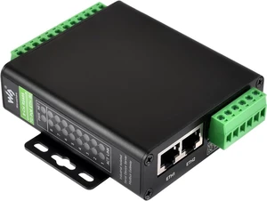 Waveshare 8-Channel RS485 to RJ45 Ethernet Serial Server, Independent Operation, Rail-Mount Isolated Module, Bi-Directional Transmission, Modbus Gateway, Transparent Communication, with PoE Function Waveshare 8-Channel RS485 to RJ45 Ethernet Serial Server, Independent Operation, Rail-Mount Isolated Module, Bi-Directional Transmission, Modbus Gateway, Transparent Communication, with PoE Function