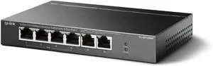 TP-Link 6 Port Fast Ethernet 10/100Mbps PoE Switch 4 PoE+ Ports @67W Plug & Play Sturdy Metal w/Shielded Ports Extend Mode Priority Mode (TL-SF1006P) TP-Link 6 Port Fast Ethernet 10/100Mbps PoE Switch 4 PoE+ Ports @67W Plug & Play Sturdy Metal w/Shielded Ports Extend Mode Priority Mode (TL-SF1006P)