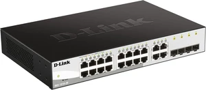 D-Link Systems 20-Port Gigabit Web Smart Switch Including 4 Gigabit SFP Ports (DGS-1210-20)
