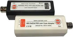 POE Ethernet-Over-Coax Adapter Kit (DECA-200) - Twin Pack - by /PAIRTEK
