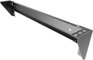 2 Pack of 1U Folding 19 Inches Cold Rolled Steel Wall Mountable Simple Vertical Rack and Networking Euipment Rack Including Hardware for Assembly (2)