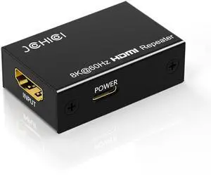 HDMI Repeater 2.1, 8K@60hz HDMI Booster,HDM1 Signal Amplifier Booster Up to 43ft (13M),YUV 4:4:4