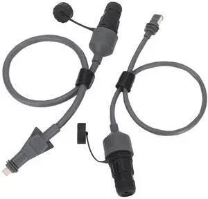 Aramox Flat High Performance Router SPX to RJ45 Female Adapter Water Proof Coupler for Stable Connection