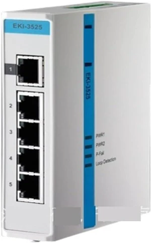 EKI-3525 Switch 5-Port 100Mbps Unmanaged Industrial Ethernet Switch Industrial Ethernet Switches EKI-3525 Switch 5-Port 100Mbps Unmanaged Industrial Ethernet Switch Industrial Ethernet Switches