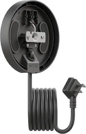 Wyze Floodlight Cam Plug-in Mount for Wyze Floodlight Cameras v1/v2/Pro, Electrical Box with 20ft Weather-Resistant Outdoor Power Cable, Easy Installation (Black)
