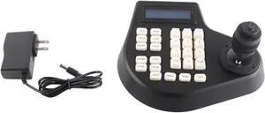 4D PTZ Keyboard Controller for Analog and IP Dome Cameras, RS485 PTZ Control, European Standard (US Plug) 4D PTZ Keyboard Controller for Analog and IP Dome Cameras, RS485 PTZ Control, European Standard (US Plug)