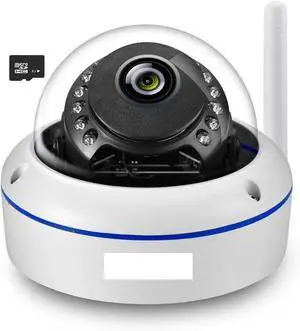 5MP 3MP WiFi Camera Video Surveillance Audio Record Dome Vandal-Proof Waterproof Outdoor Camera Email Alert(2.8mm,2MP with 1A n 32G) 5MP 3MP WiFi Camera Video Surveillance Audio Record Dome Vandal-Proof Waterproof Outdoor Camera Email Alert(2.8mm,2MP with 1A n 32G)