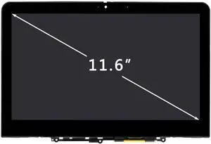 FirstLCD Replacement for Lenovo 300e Chromebook Gen 3 82J9 82JA 5D11C95890 5D11C95889 5D11C95891 5D11C95892 5D11C95893 5D11C95894 LCD Touch Screen Display Assembly 11.6" 1366x768