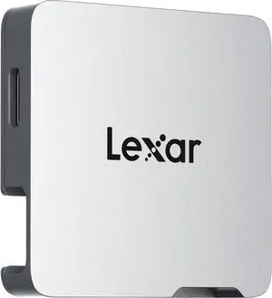 Lexar Professional Go Portable Hub, Four Type-C Ports, USB 3.2 Gen 2, Up to 10Gbps, Ultra-Compact, Perfect for Go Portable SSD, Compatible with Smartphones, PC & Mac, Tablets & iPad (LPASL400-RNSNG)