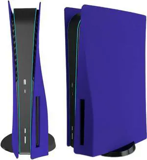 PS5 Console Replacement Shell, Megadream Hard ABS Shockproof Anti-Scratch Dustproof PS5 Console Case Cover Replacement Plate Shell for PS5 Console Disc Edition - Purple PS5 Console Replacement Shell, Megadream Hard ABS Shockproof Anti-Scratch Dustproof PS5 Console Case Cover Replacement Plate Shell for PS5 Console Disc Edition - Purple