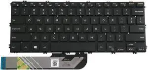 AUTENS Replacement US Keyboard (1 Year Warranty) for Dell Inspiron 5480 5481 5482 5485 5488 5491 5580 5582 5585 5591 7386 7580 7586 / Vostro 5481 5581 Laptop No Frame (Backlight)