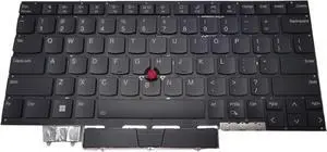 AUTENS Replacement US Keyboard for Lenovo ThinkPad X1 Carbon Gen 10 / X1 Carbon Gen11 (X1C 2022 / X1C 2023) Laptop Backlight No Frame