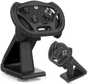 Controller Gaming Racing Wheel Dock for Xbox Series S/Xbox Series X, Meagadream Steering Wheel with 4 Table Suction Cup for XSX/XSS Controller (Not for Xbox One/360 Controller) (Not for Xbox Elite