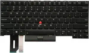 AUTENS Replacement US Keyboard for Lenovo ThinkPad T490S T495S T14S P1 X1 Extreme Gen1 Gen2 Laptop No Frame (Backlight)