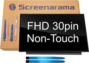 SCREENARAMA New Screen Replacement for ASUS VivoBook S530FA, FHD 1920x1080, IPS, Glossy, LCD LED Display with Tools