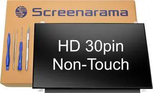 SCREENARAMA New Screen Replacement for Dell Latitude 5480 P72G001, HD 1366x768, Matte, LCD LED Display with Tools